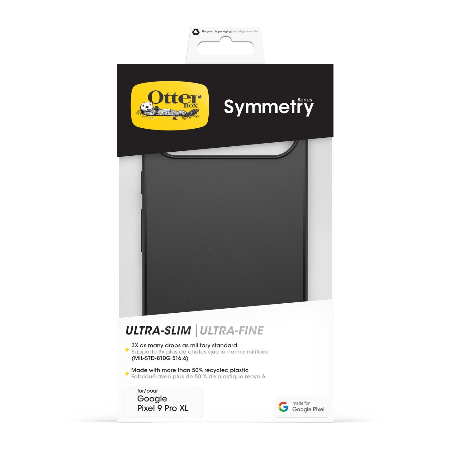 Google Pixel 9 Pro XL Otterbox Symmetry Series Case - Black - 15-13348