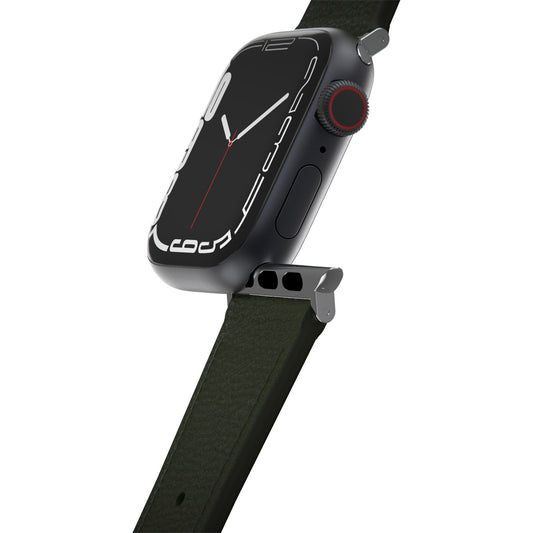 Apple Watch 38/40/41mm Otterbox Cactus Leather Watch Band - Green - Cactus Grove - 15-13350