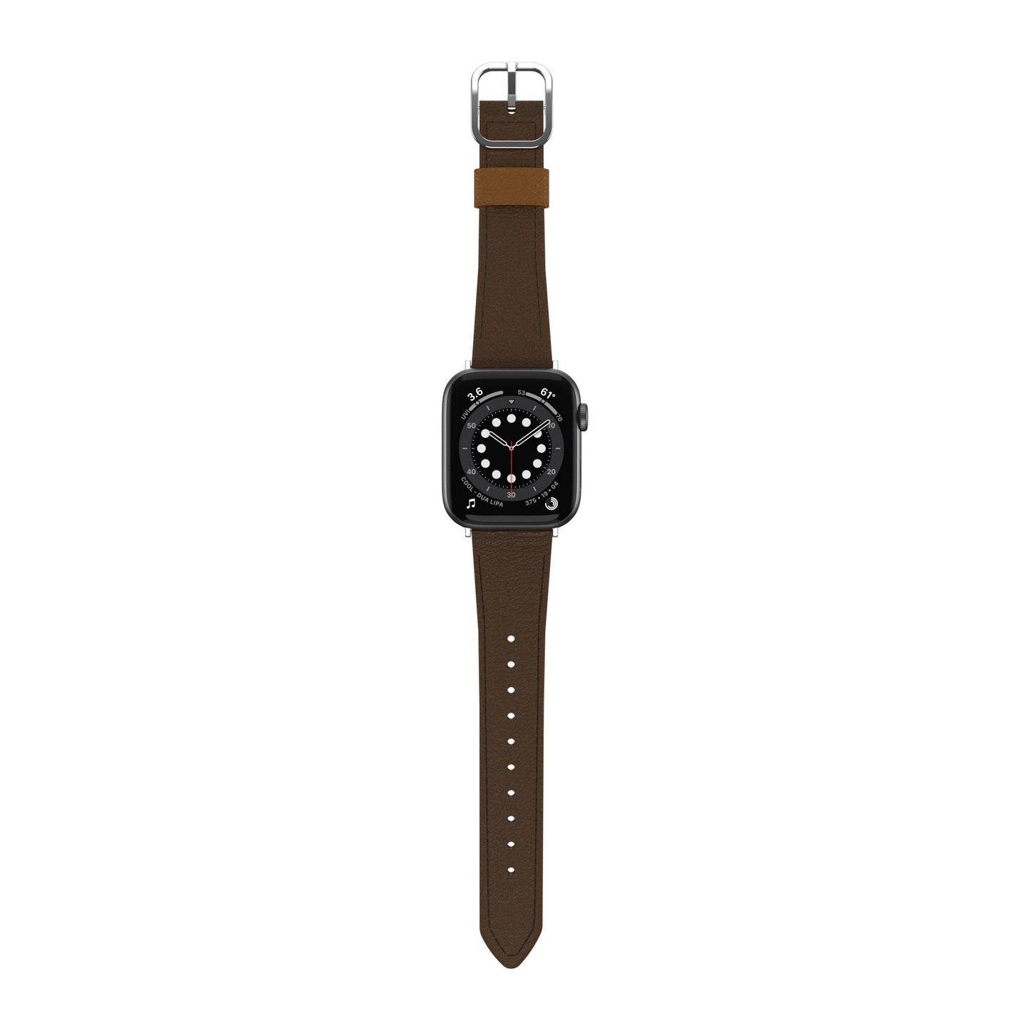Apple Watch 42/44/45mm Otterbox Cactus Leather Watch Band - Brown - Rich Adobe - 15-13357