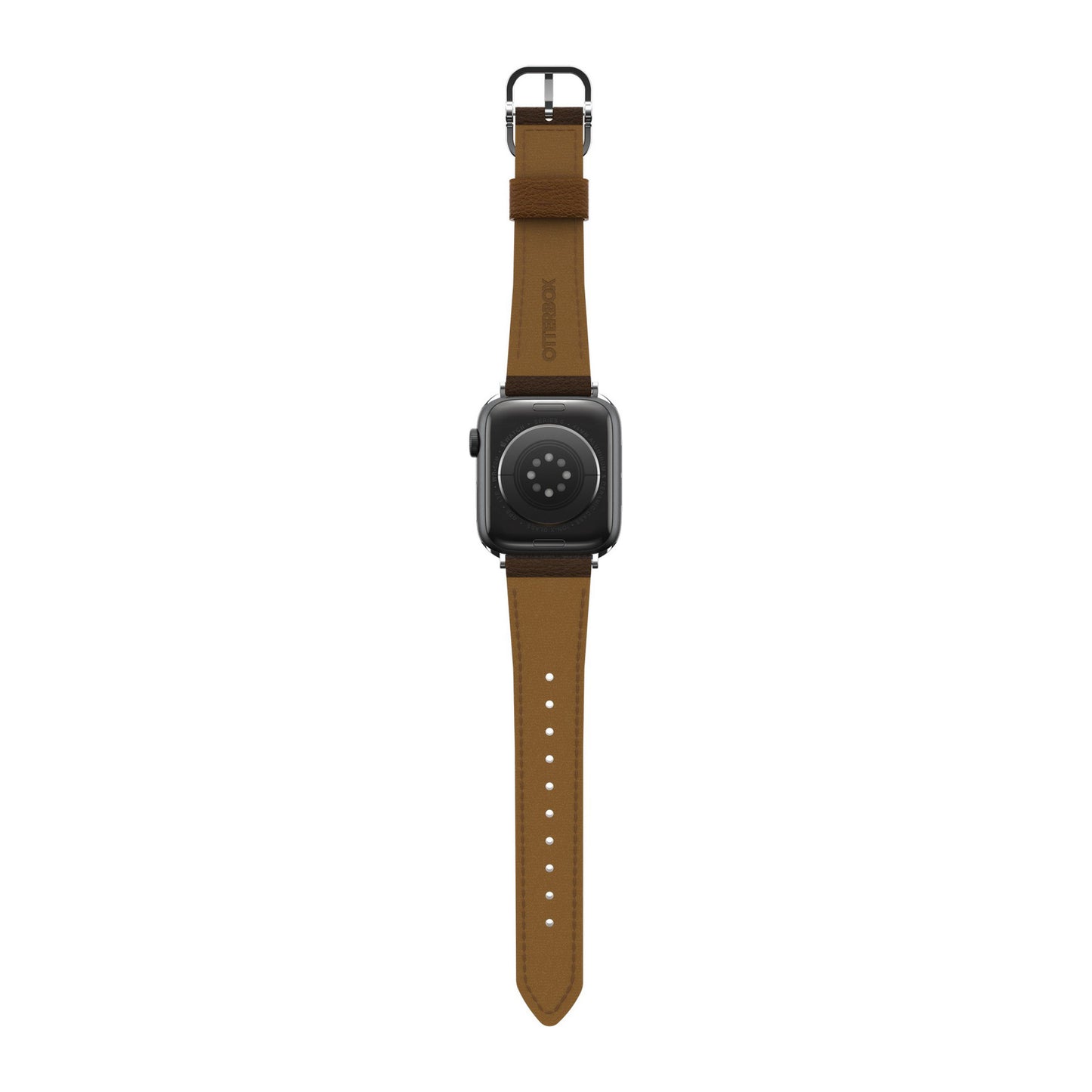 Apple Watch 42/44/45mm Otterbox Cactus Leather Watch Band - Brown - Rich Adobe - 15-13357