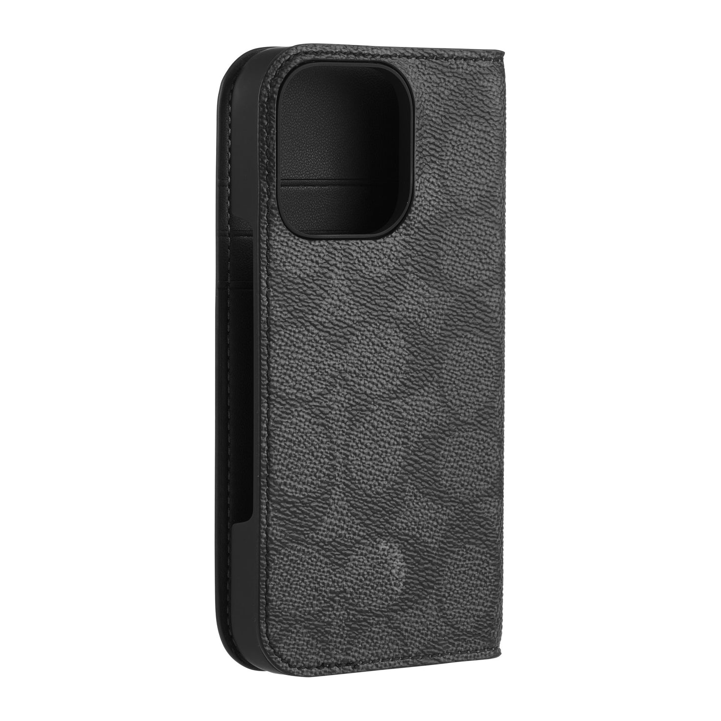 iPhone 16 Pro Coach Folio Signature C Case - Charcoal - 15-13366