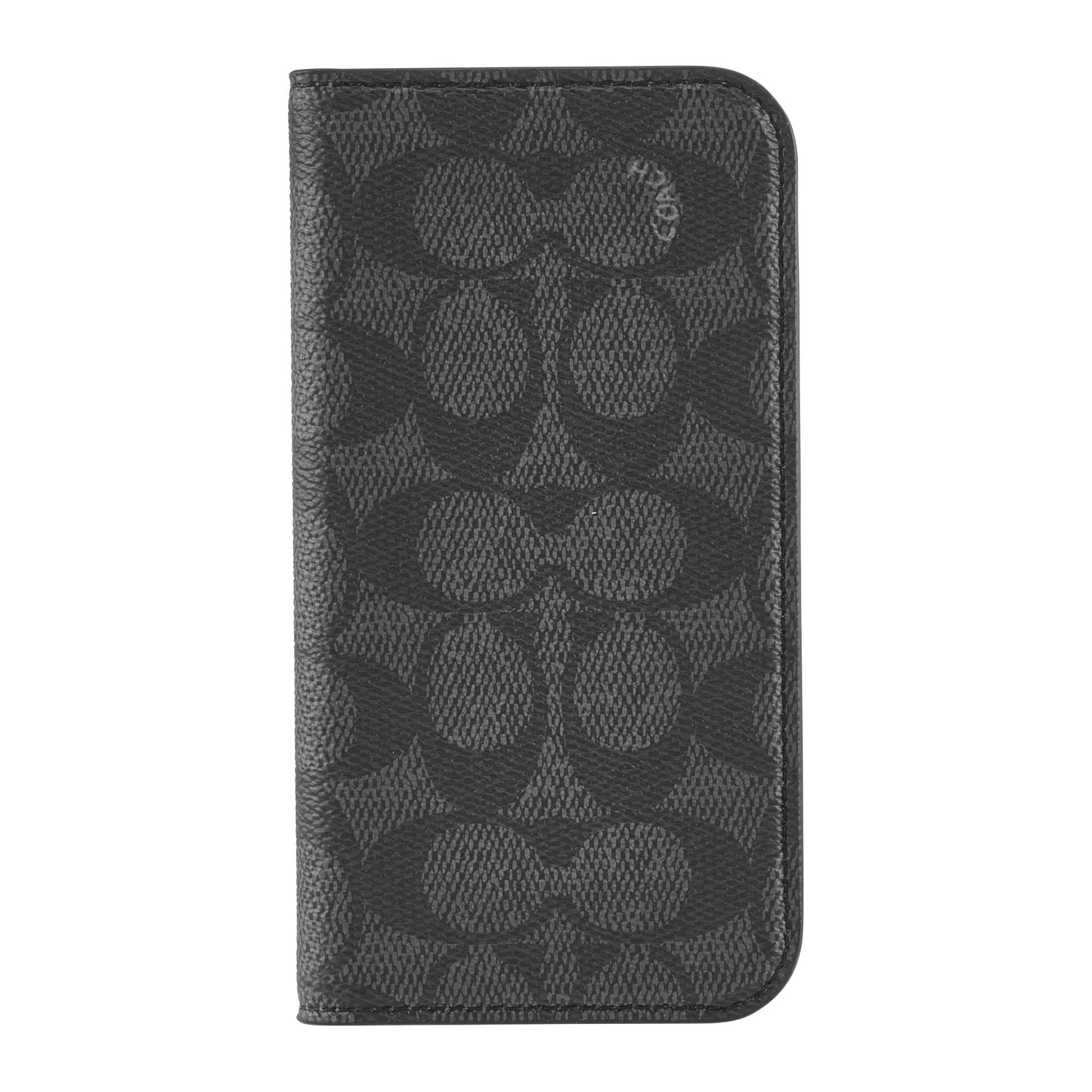 iPhone 16 Pro Coach Folio Signature C Case - Charcoal - 15-13366