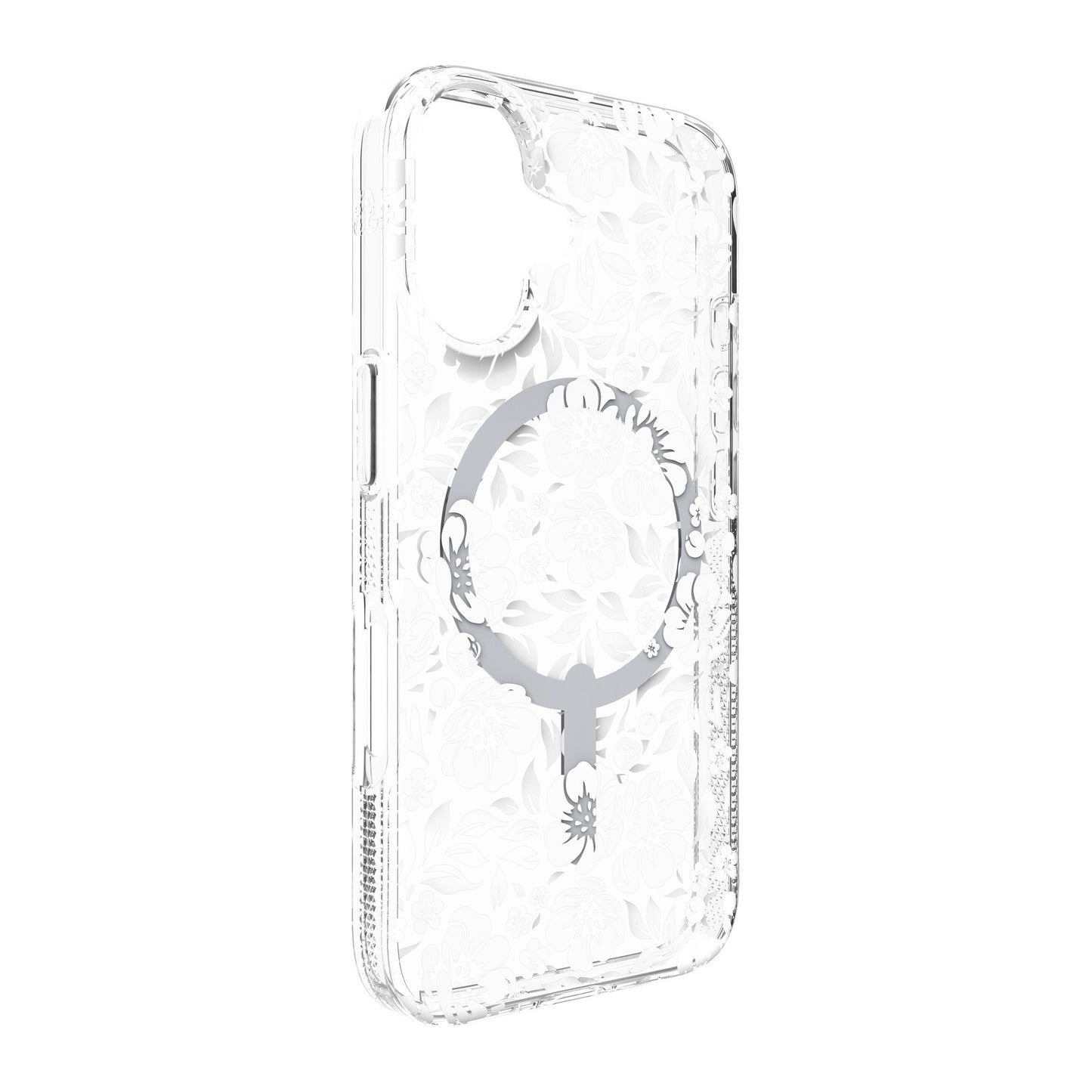 iPhone 16 ZAGG Graphene Milan Snap Case - Floral White - 15-13389