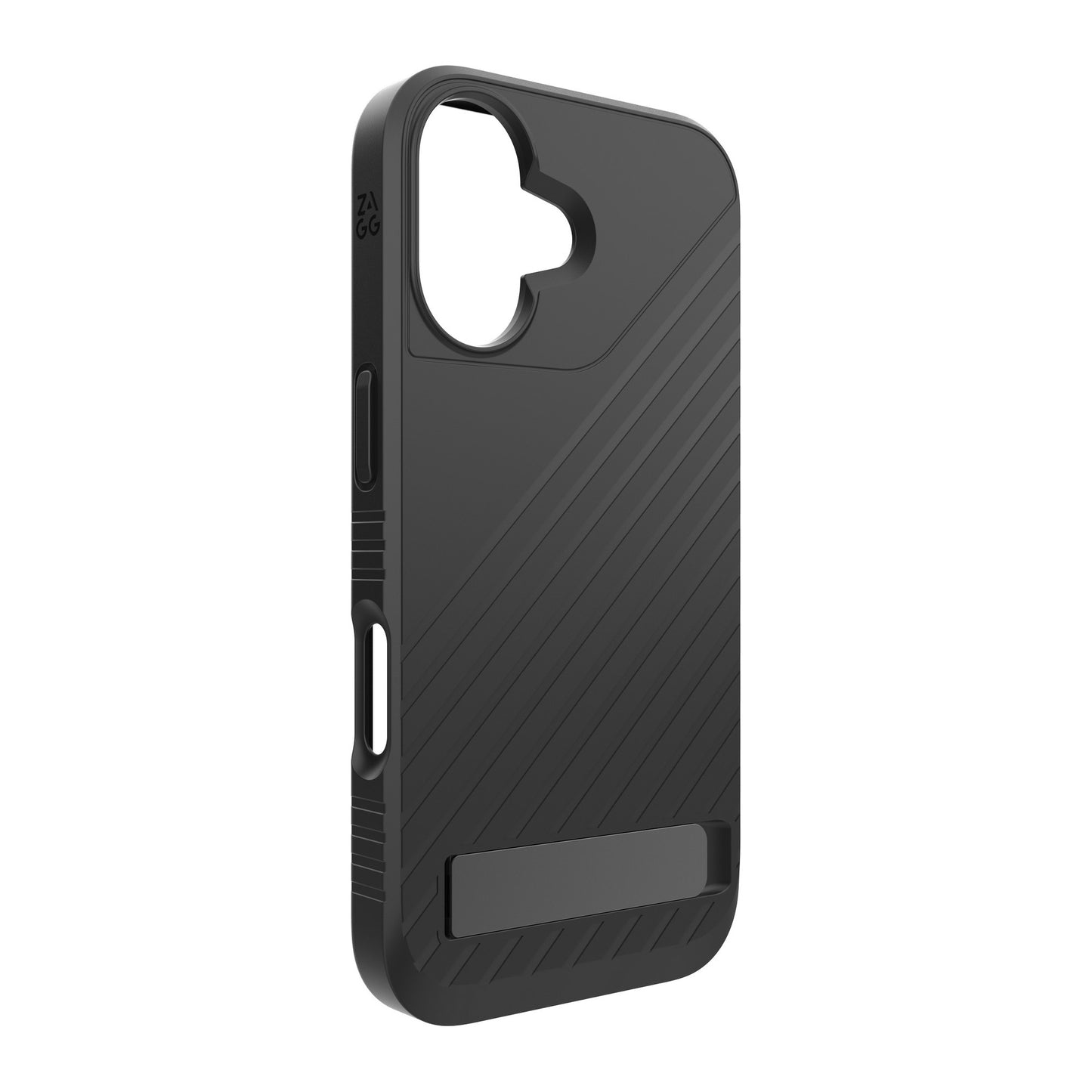 iPhone 16 ZAGG Graphene Denali Snap Kickstand Case - Black - 15-13403