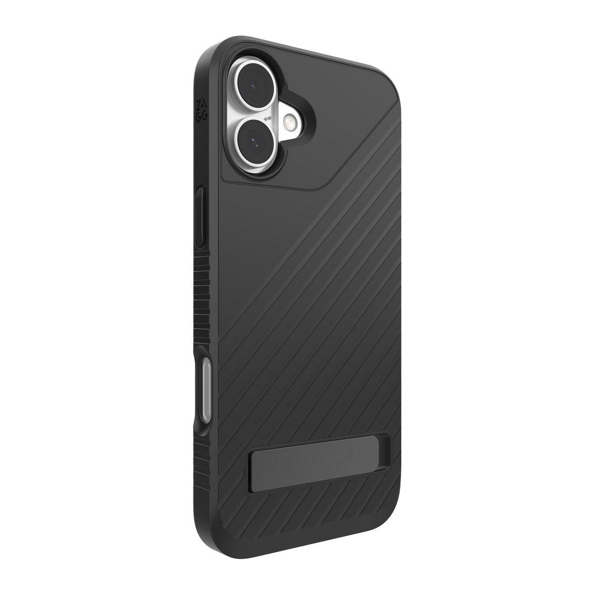 iPhone 16 Plus ZAGG Graphene Denali Snap Kickstand Case - Black - 15-13414