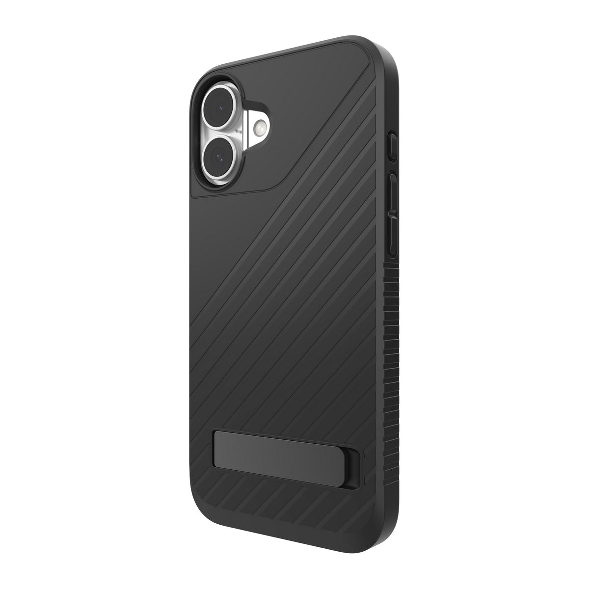 iPhone 16 Plus ZAGG Graphene Denali Snap Kickstand Case - Black - 15-13414