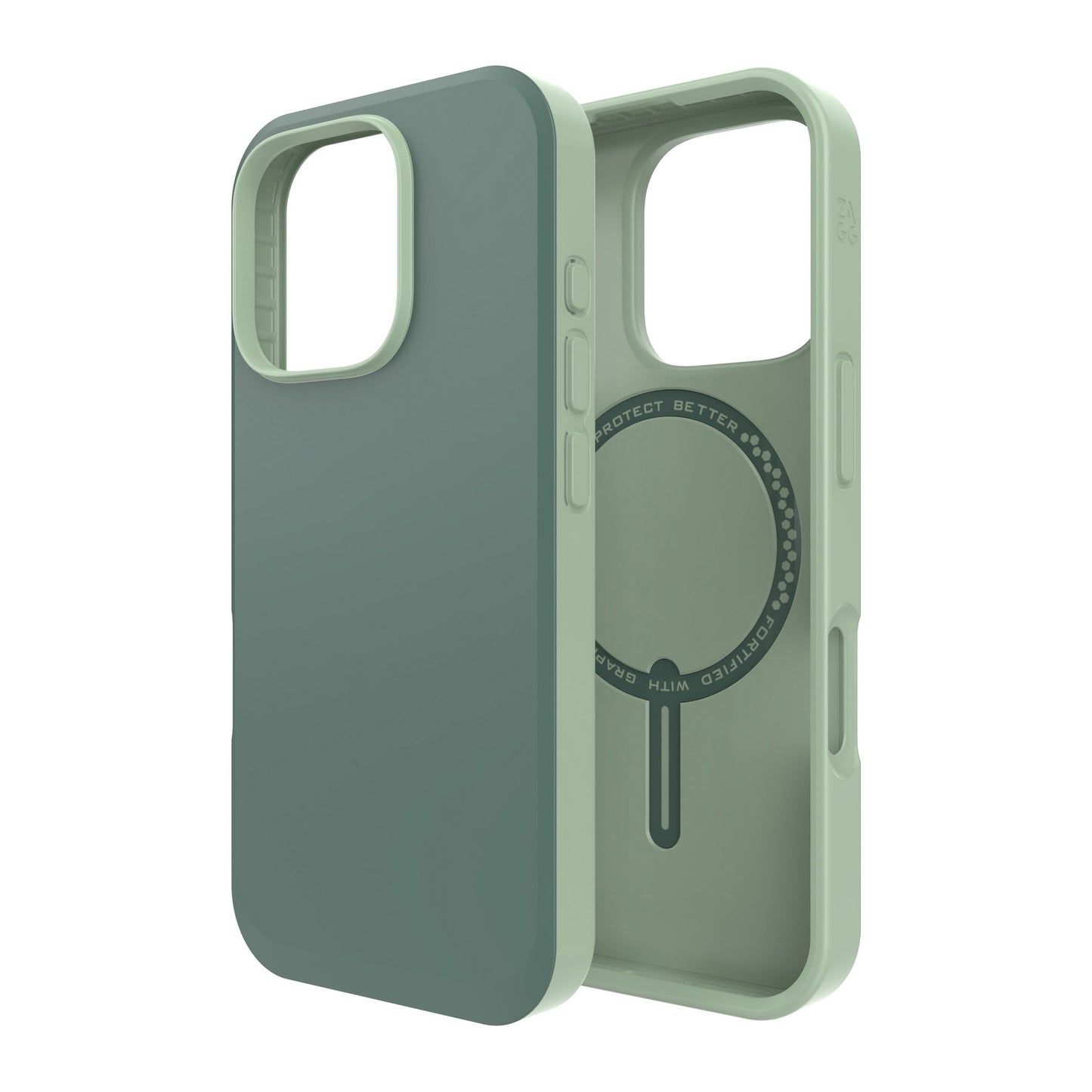 iPhone 16 Pro ZAGG Graphene SoHo Snap Case - Green - 15-13434