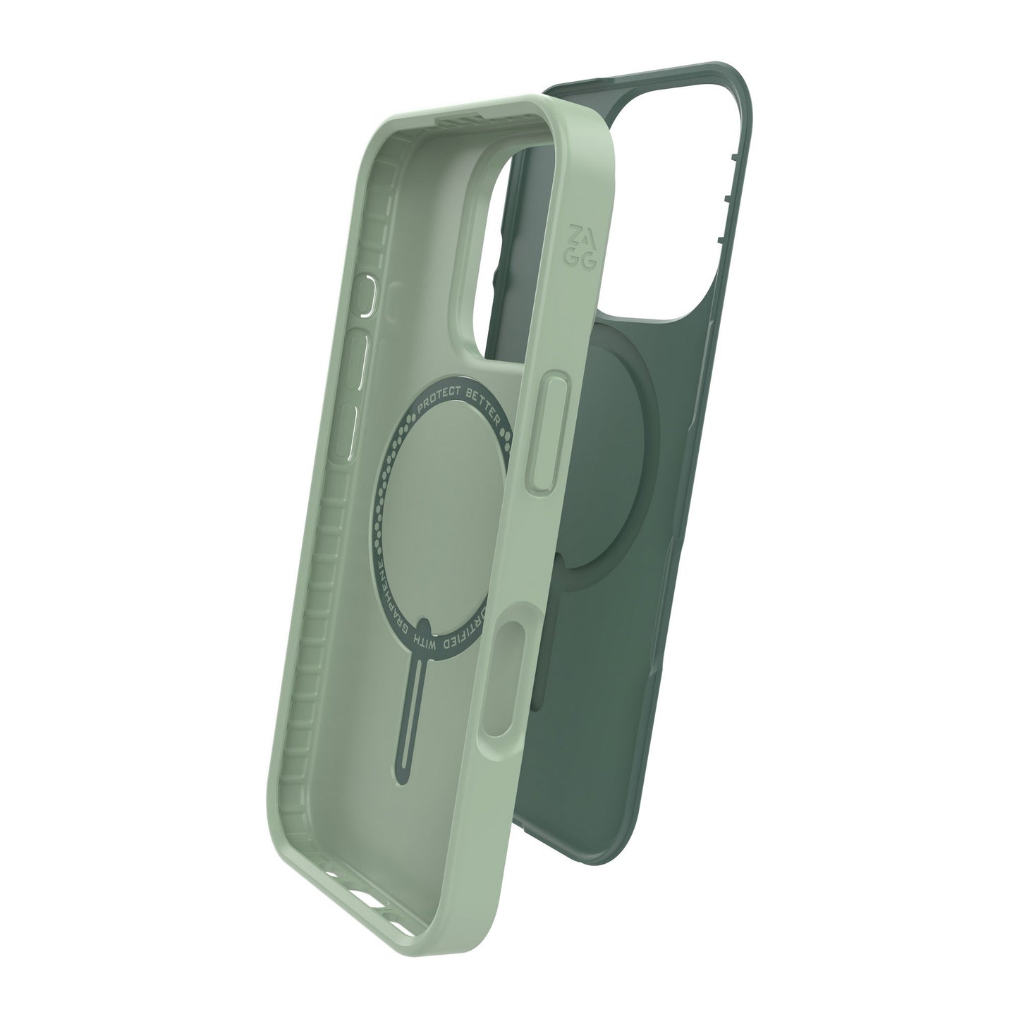 iPhone 16 Pro ZAGG Graphene SoHo Snap Case - Green - 15-13434