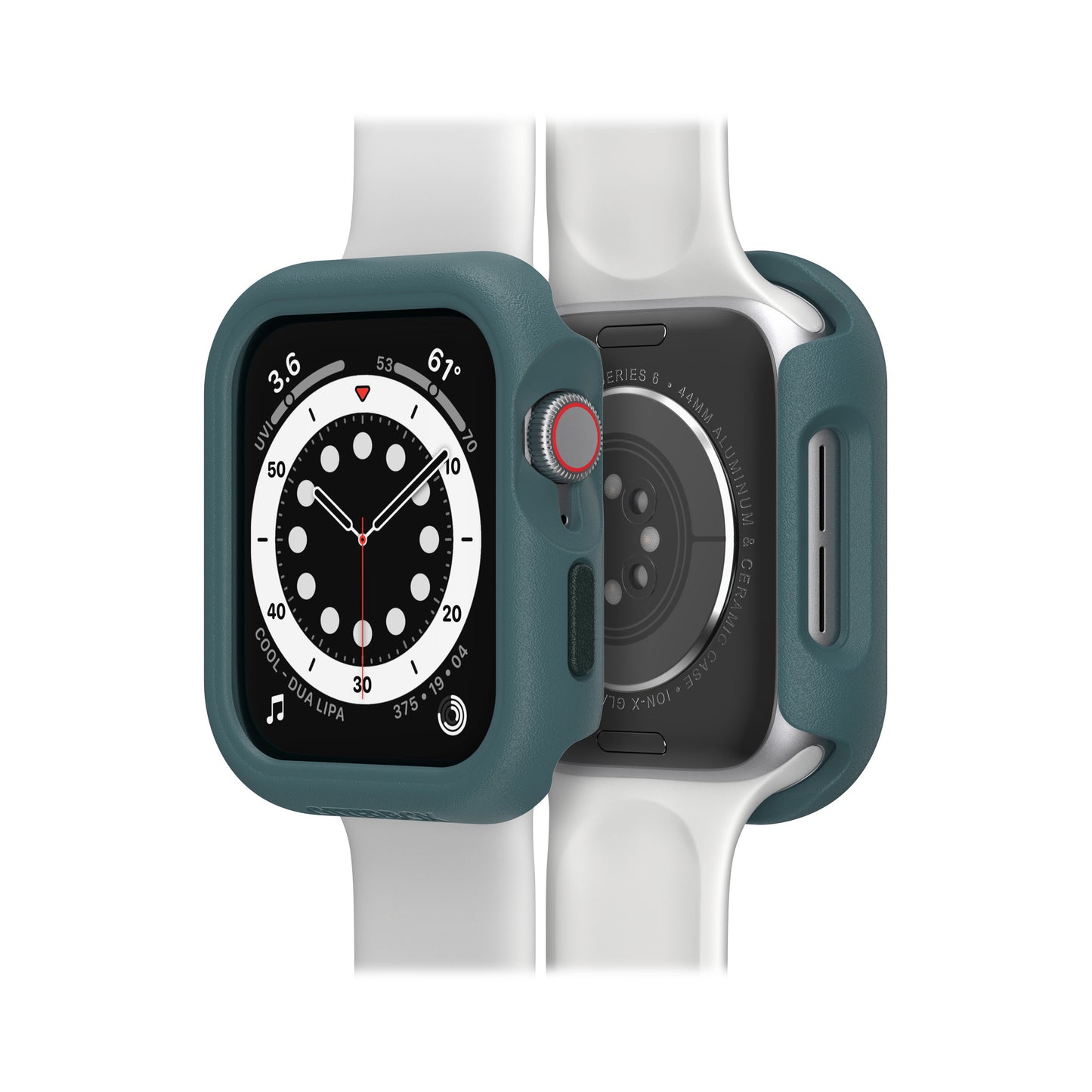 Apple Watch 44mm Otterbox Watch Bumper - Green - Sagebrush - 15-13490