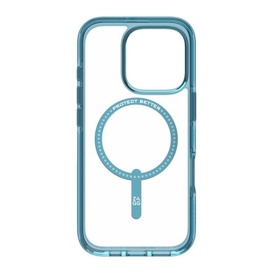 iPhone 16 Pro ZAGG Graphene Santa Cruz Snap Case - Retro Blue - 15-13552