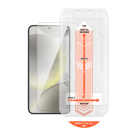 Samsung Galaxy S24 FE HyperGear Tempered Glass Screen Protector w/ Easy Installation Applicator Tra - 15-13571