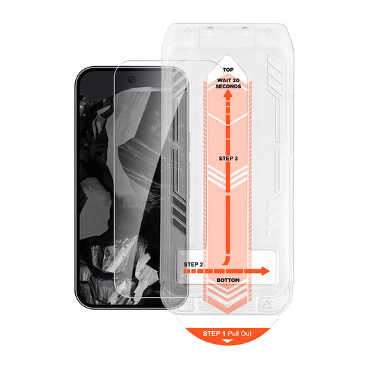 Google Pixel 9 Pro XL HyperGear Tempered Glass Screen Protector w/ Easy Installation Applicator Tray - 15-13574