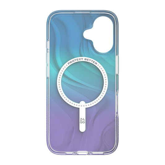 iPhone 16 ZAGG Graphene Milan Snap Case - Deep Aurora - 15-13575