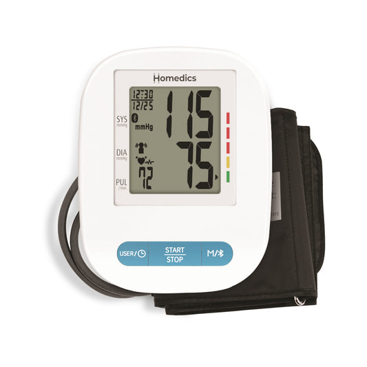 HoMedics Upper Arm Blood Pressure Monitor with Voice Guidance - 15-13672