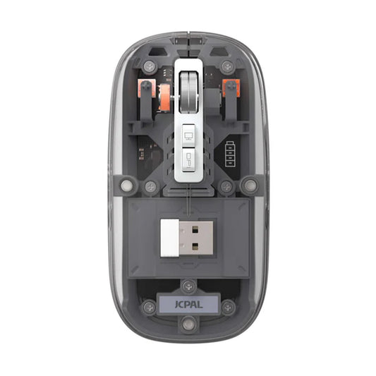 JCPal Ctrl Pro Wireless Optical Mouse - Grey - 15-13674