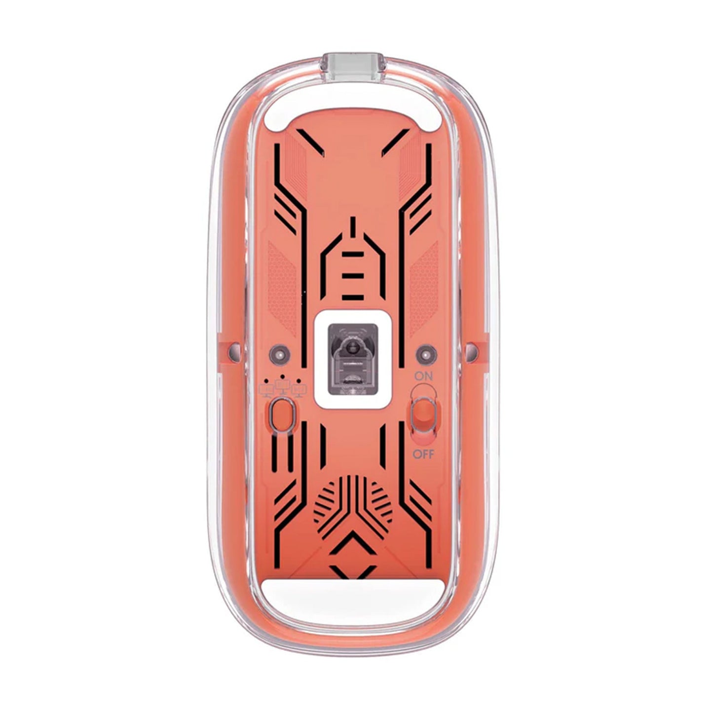 JCPal Ctrl Pro Wireless Optical Mouse - Orange - 15-13675