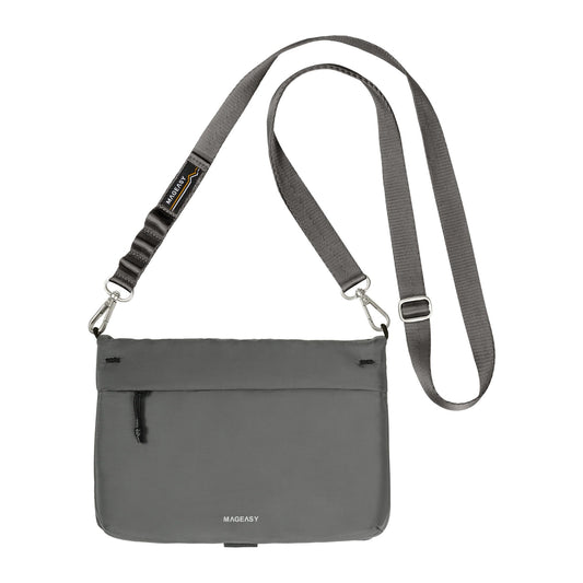 Universal MAGEASY 20mm Sacoche Utility Crossbody Bag + Strap - Black - 15-13679