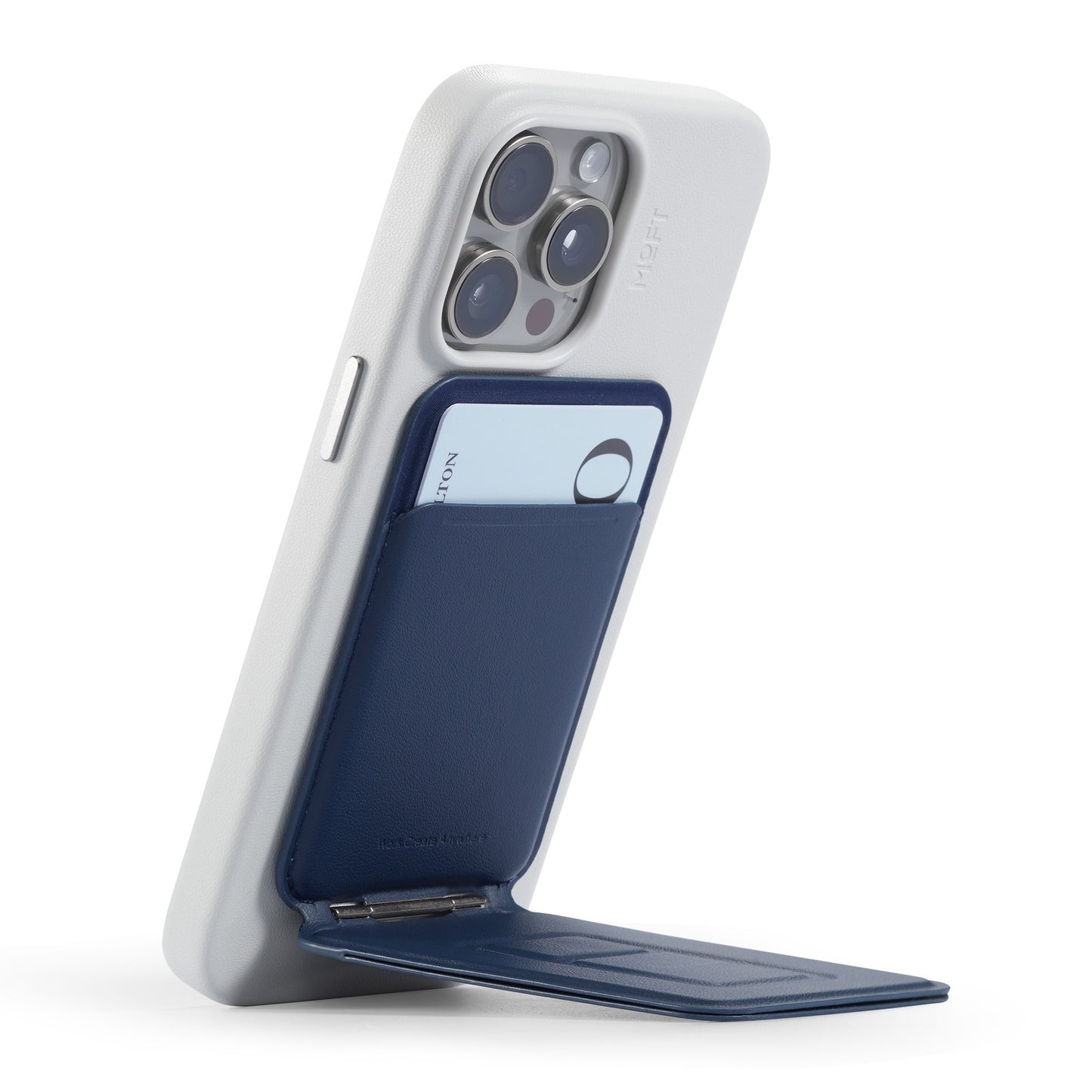 MOFT Snap Phone Tripod Stand + Wallet MagSafe - Navy Blue - 15-13691