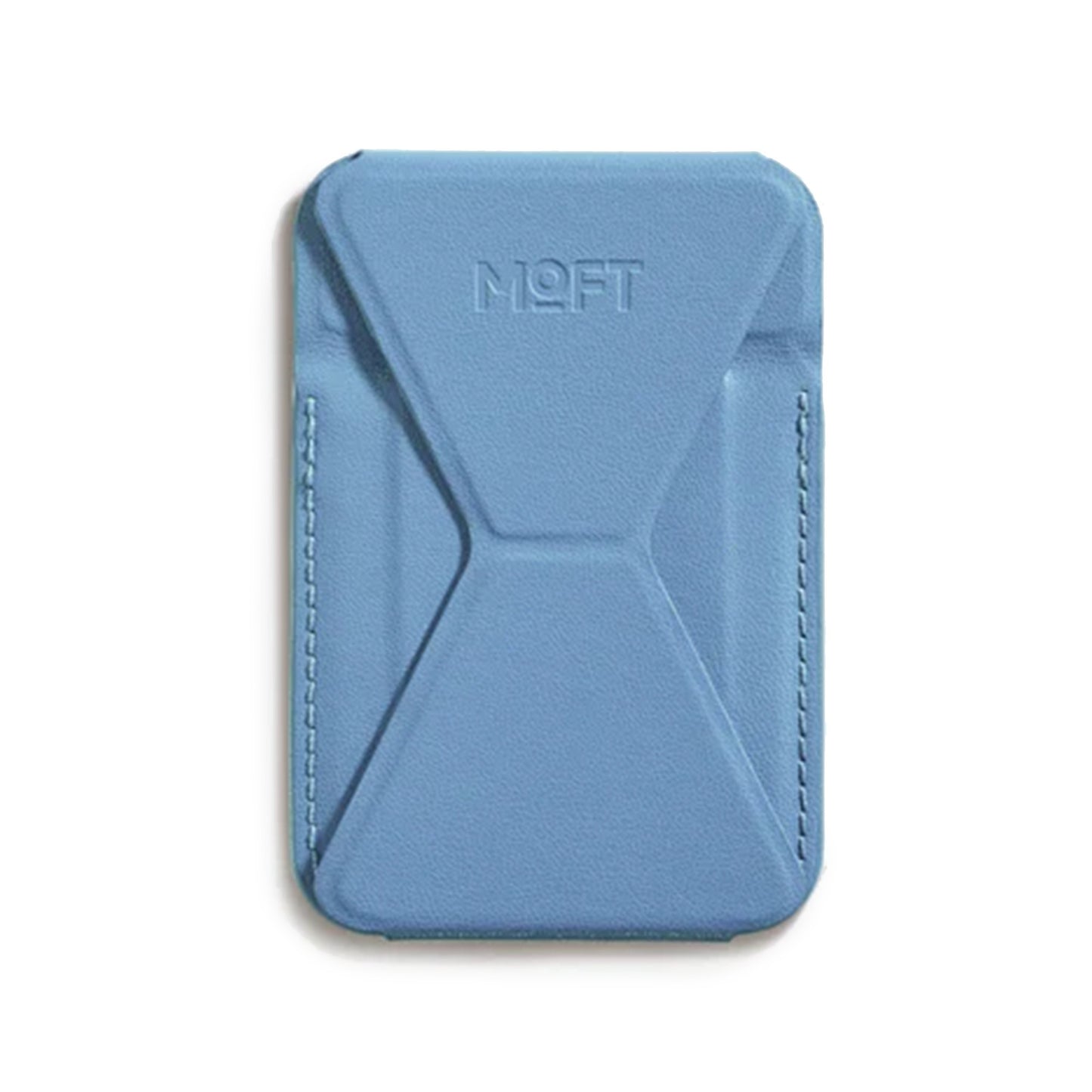 MOFT Snap-On Phone Stand + Wallet MagSafe - Windy Blue - 15-13696