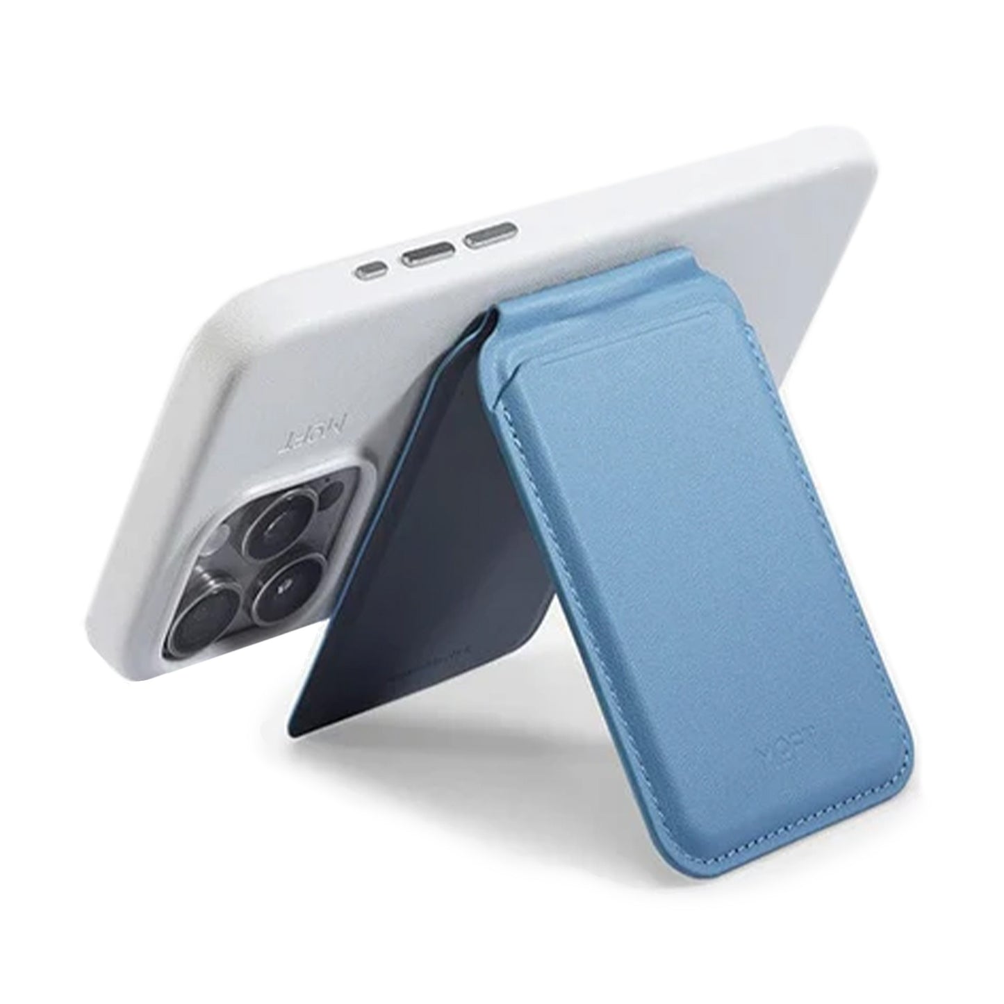 MOFT Flash Wallet + Stand MagSafe - Windy Blue - 15-13709