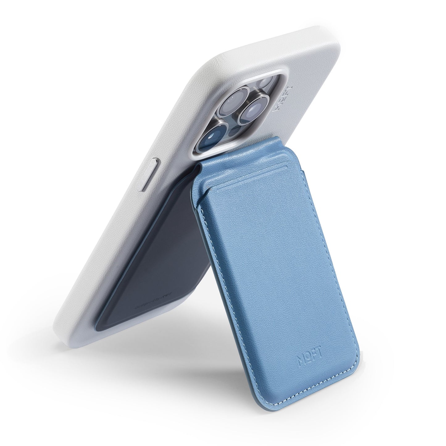 MOFT Flash Wallet + Stand MagSafe - Windy Blue - 15-13709