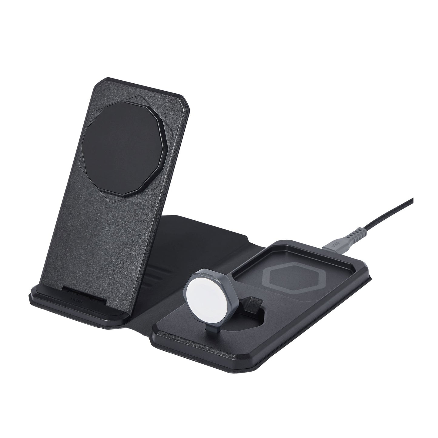 UAG 3in1 Wireless Desktop Travel Charger - Black - 15-13715