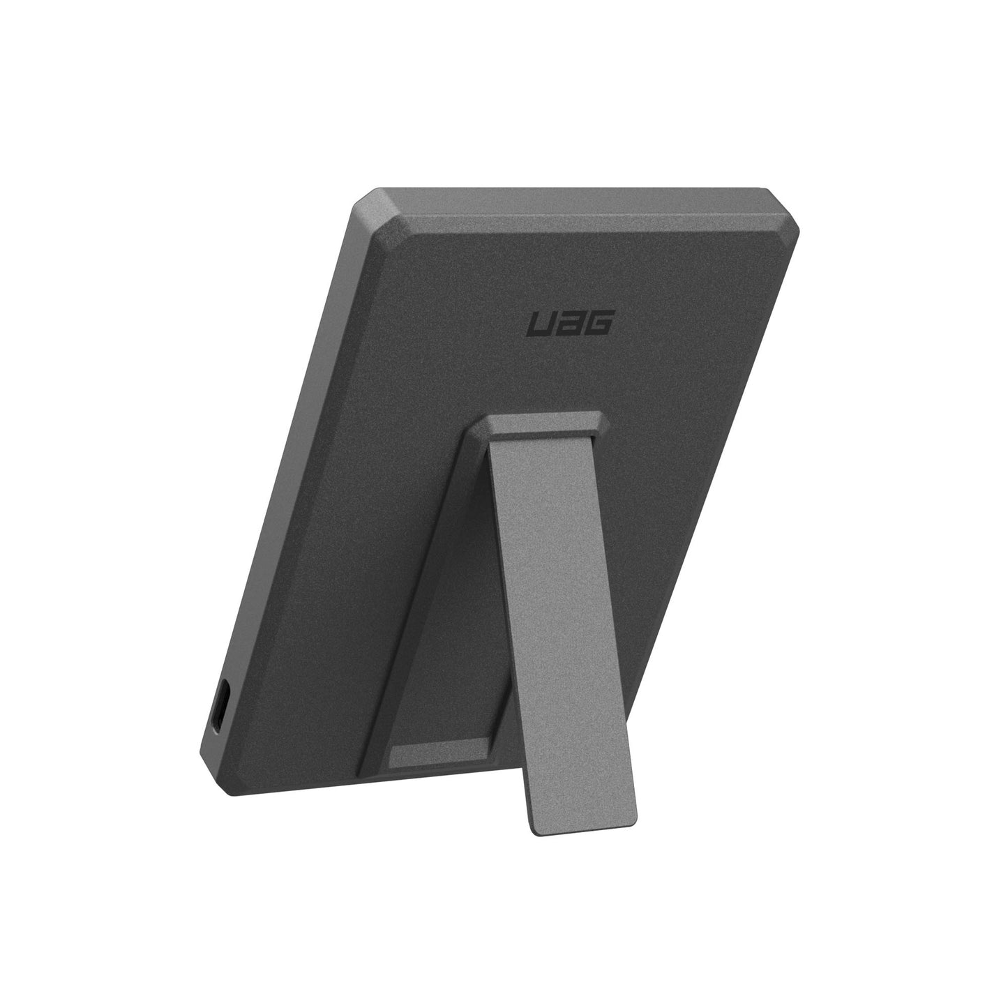 UAG 5,000 mAh Ultra Slim Wireless Power Bank + Stand - Black/Grey - 15-13716