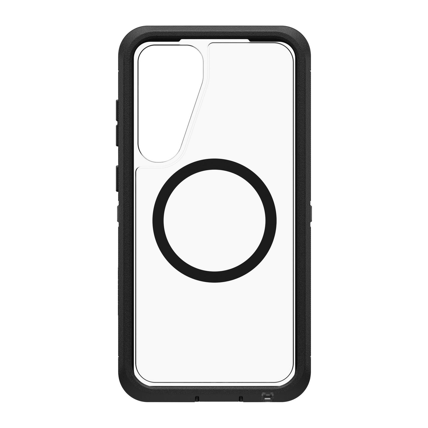 Samsung Galaxy S25+ Otterbox Defender Series Pro XT Clear w/Magnets Case - Clear/Black - Dark Side - 15-13770