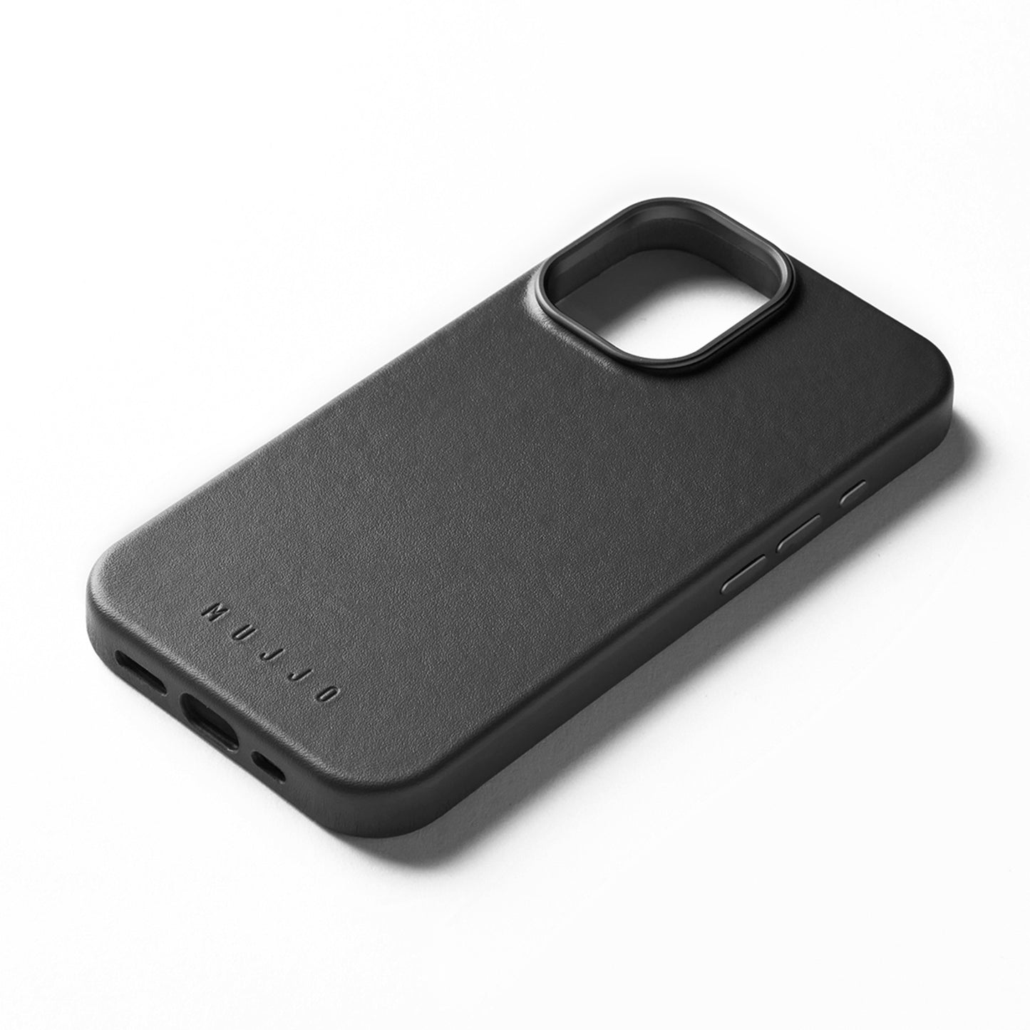 iPhone 16 Mujjo Full Leather w/MagSafe Case - Black - 15-13827