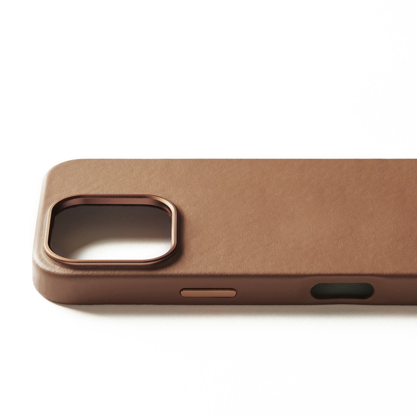 iPhone 16 Mujjo Full Leather w/MagSafe Case - Tan - 15-13828