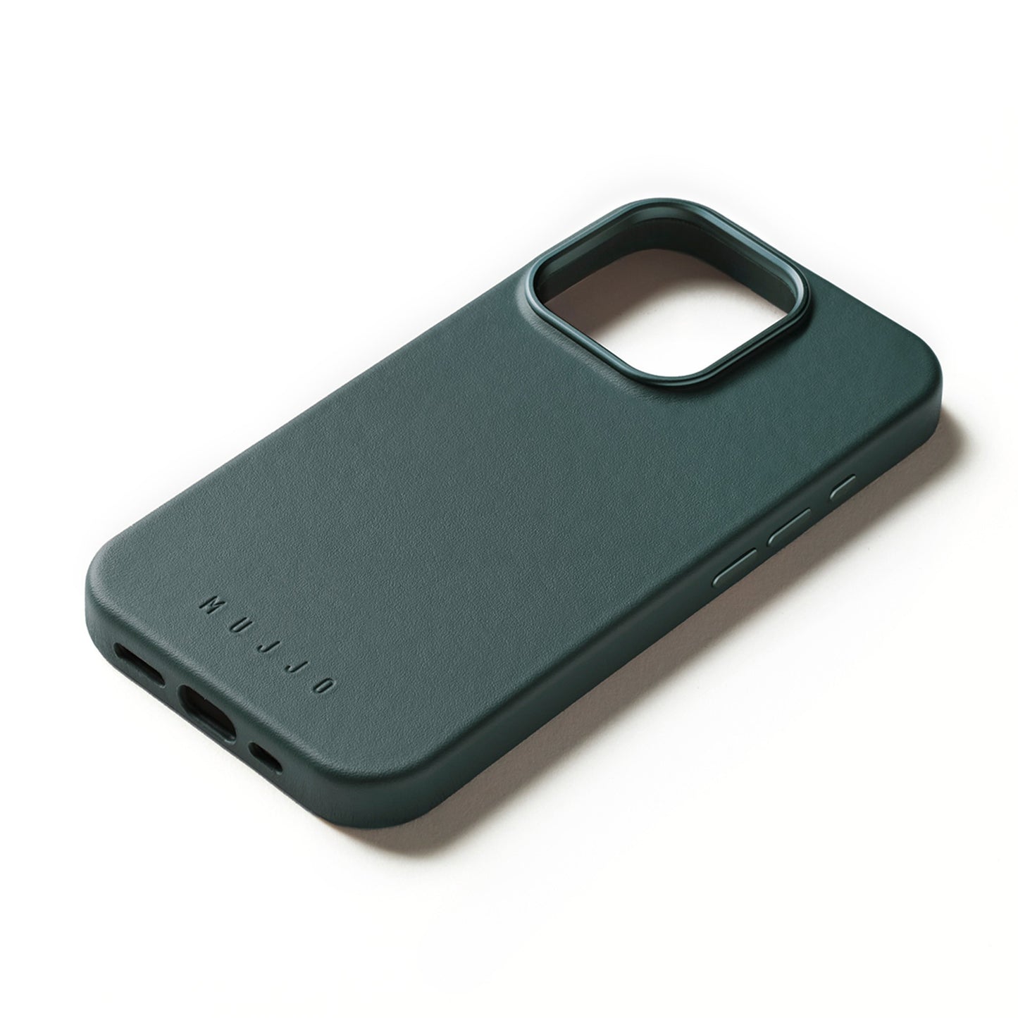 iPhone 16 Pro Mujjo Full Leather w/MagSafe Case - Livid Green - 15-13832