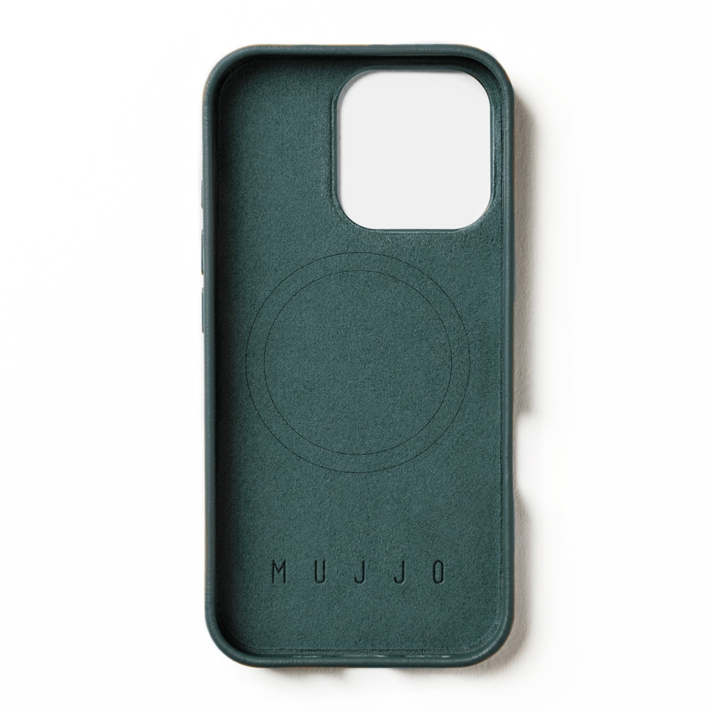 iPhone 16 Pro Mujjo Full Leather w/MagSafe Case - Livid Green - 15-13832