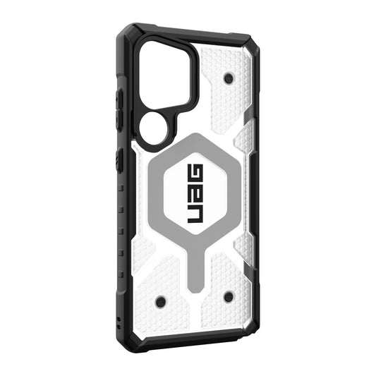 Samsung Galaxy S25 Ultra UAG Pathfinder Clear w/Magnets Case - Ice - 15-13876