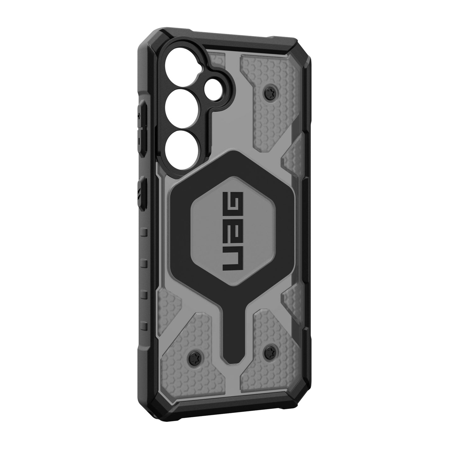 Samsung Galaxy S25 UAG Pathfinder Clear w/Magnets Case - Ash - 15-13877