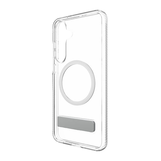 Samsung Galaxy S25+ ZAGG Graphene Crystal Palace Snap Kickstand Case - Clear - 15-13986