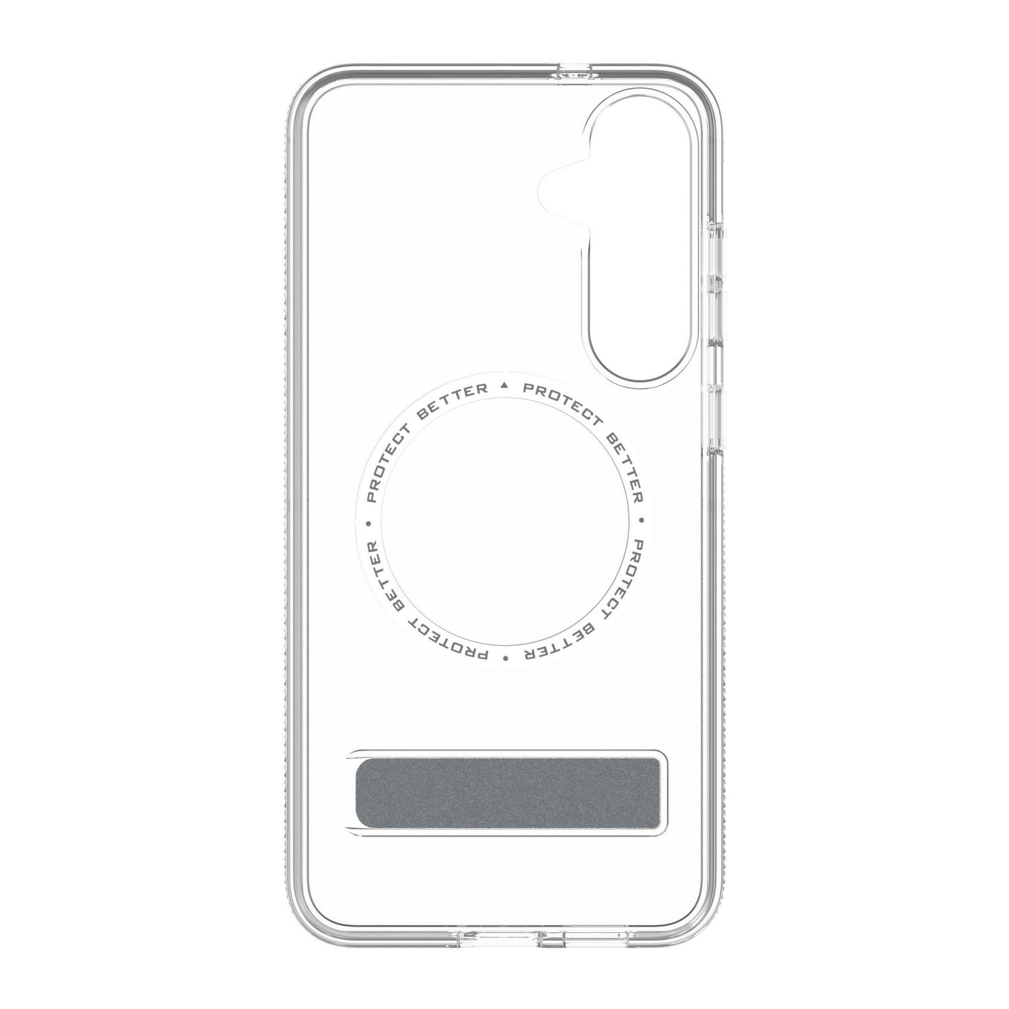 Samsung Galaxy S25+ ZAGG Graphene Crystal Palace Snap Kickstand Case - Clear - 15-13986