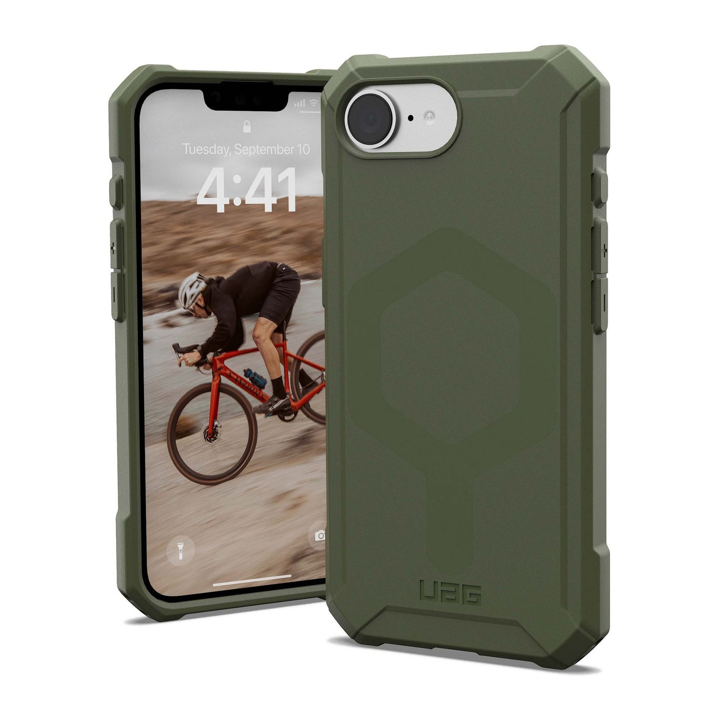 iPhone 16e UAG Essential Armor MagSafe Case -  Olive Drab - 15-14086