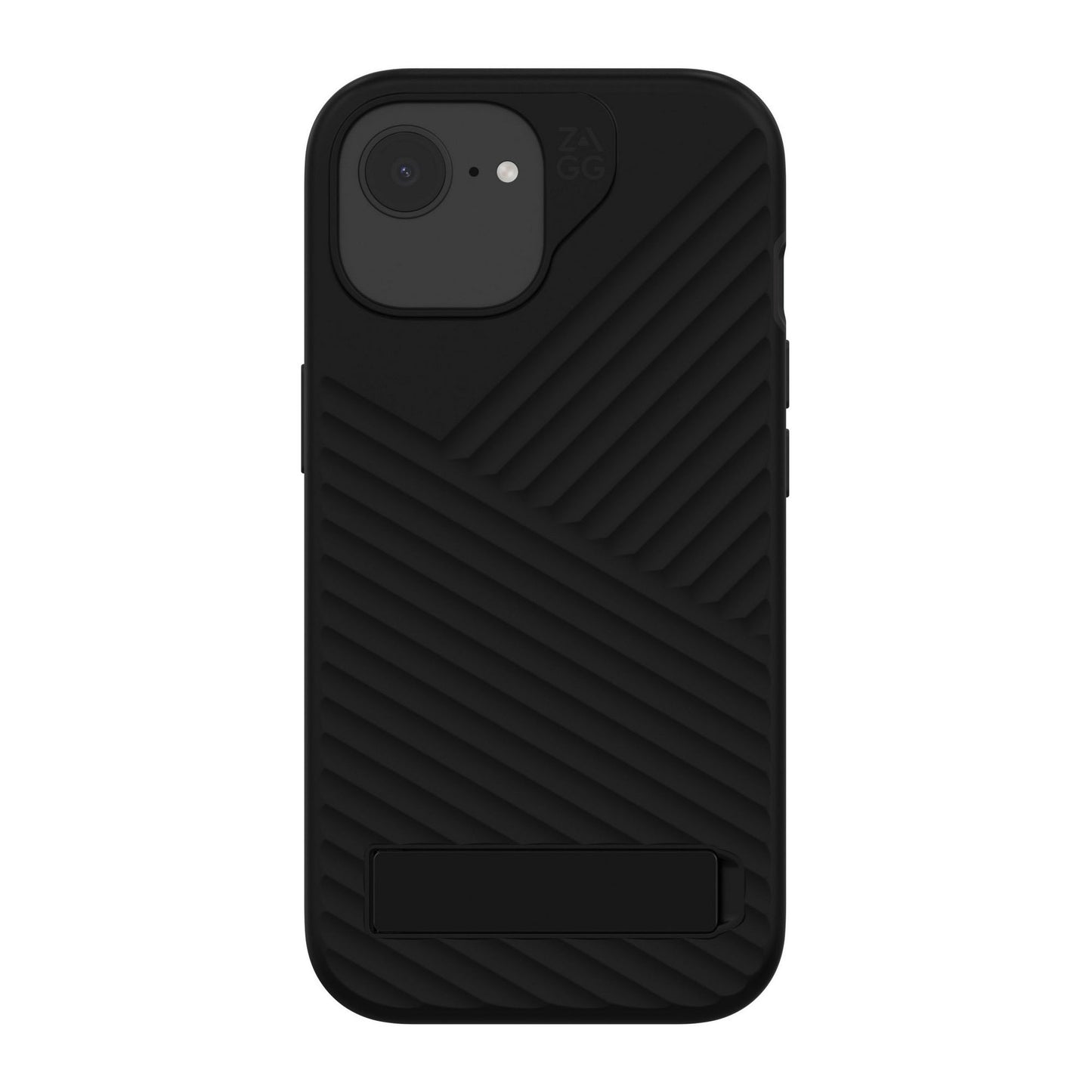 iPhone 16e/15/14/13 ZAGG Graphene Denali Snap Kickstand Case - Black - 15-14115