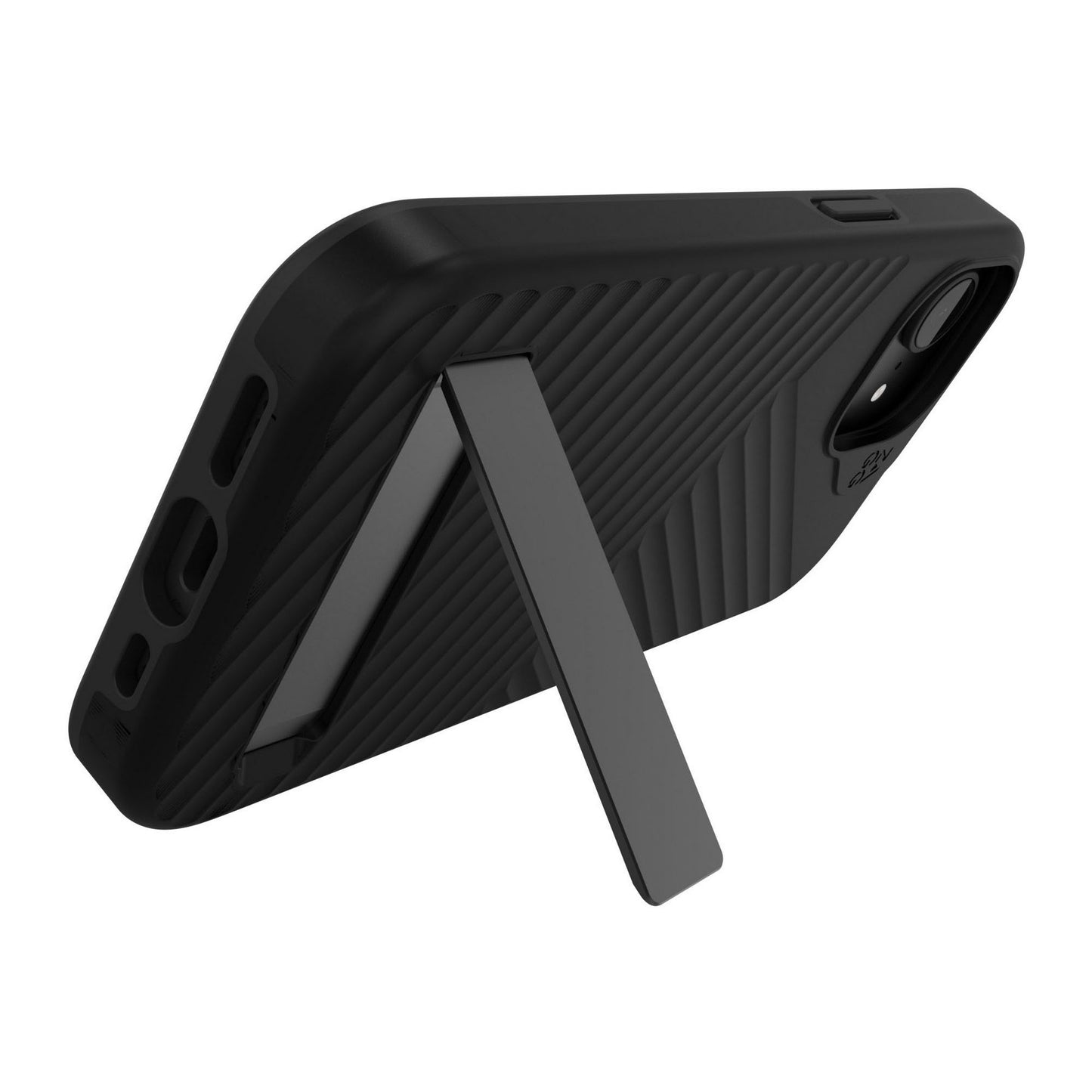 iPhone 16e/15/14/13 ZAGG Graphene Denali Snap Kickstand Case - Black - 15-14115