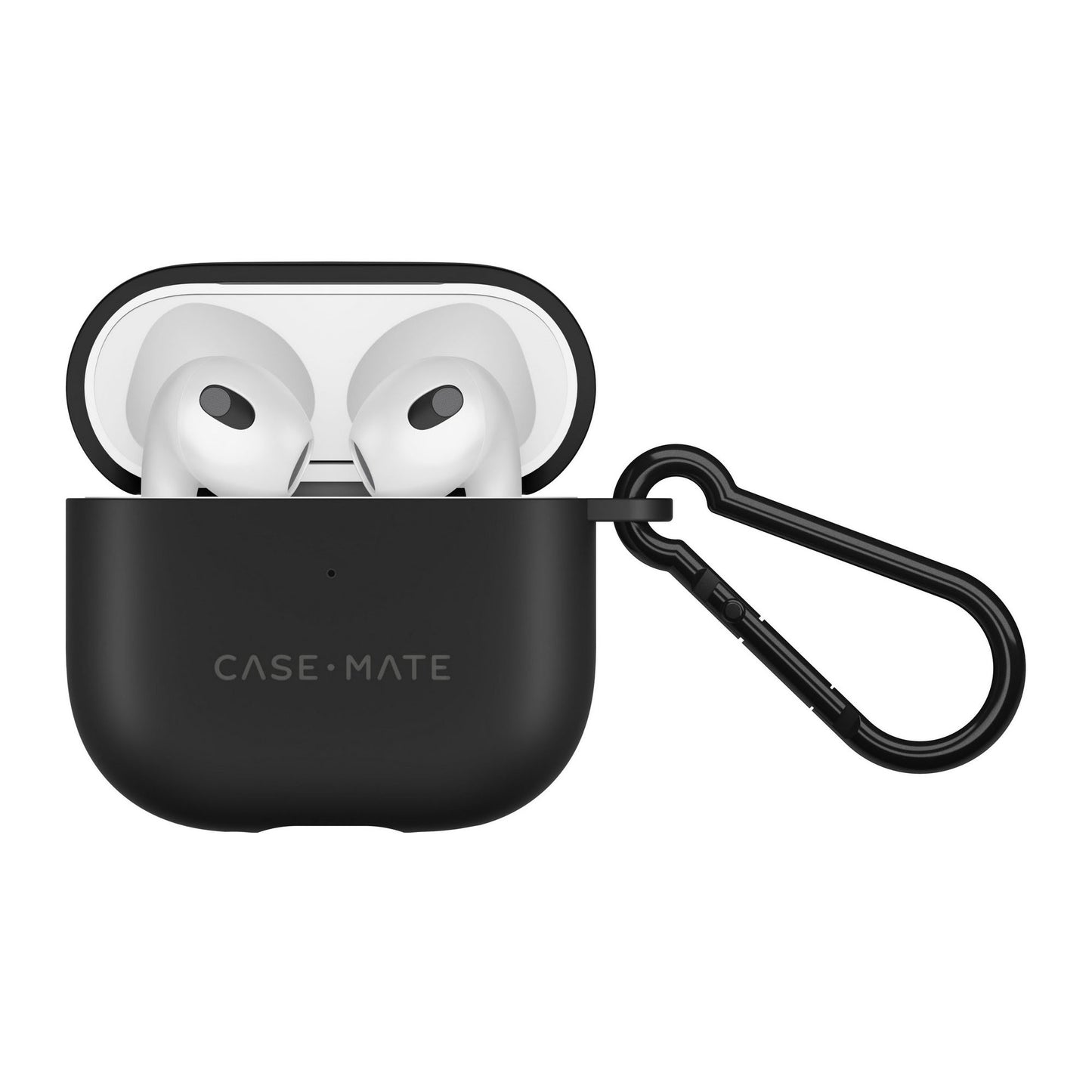 Airpods 4 Case-Mate Tough Case - Black w/Carabiner - 15-14205