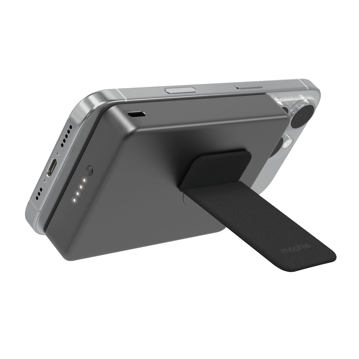 Mophie Qi2 10,000 mAh Powerstation Wireless with Stand - Black - 15-14245