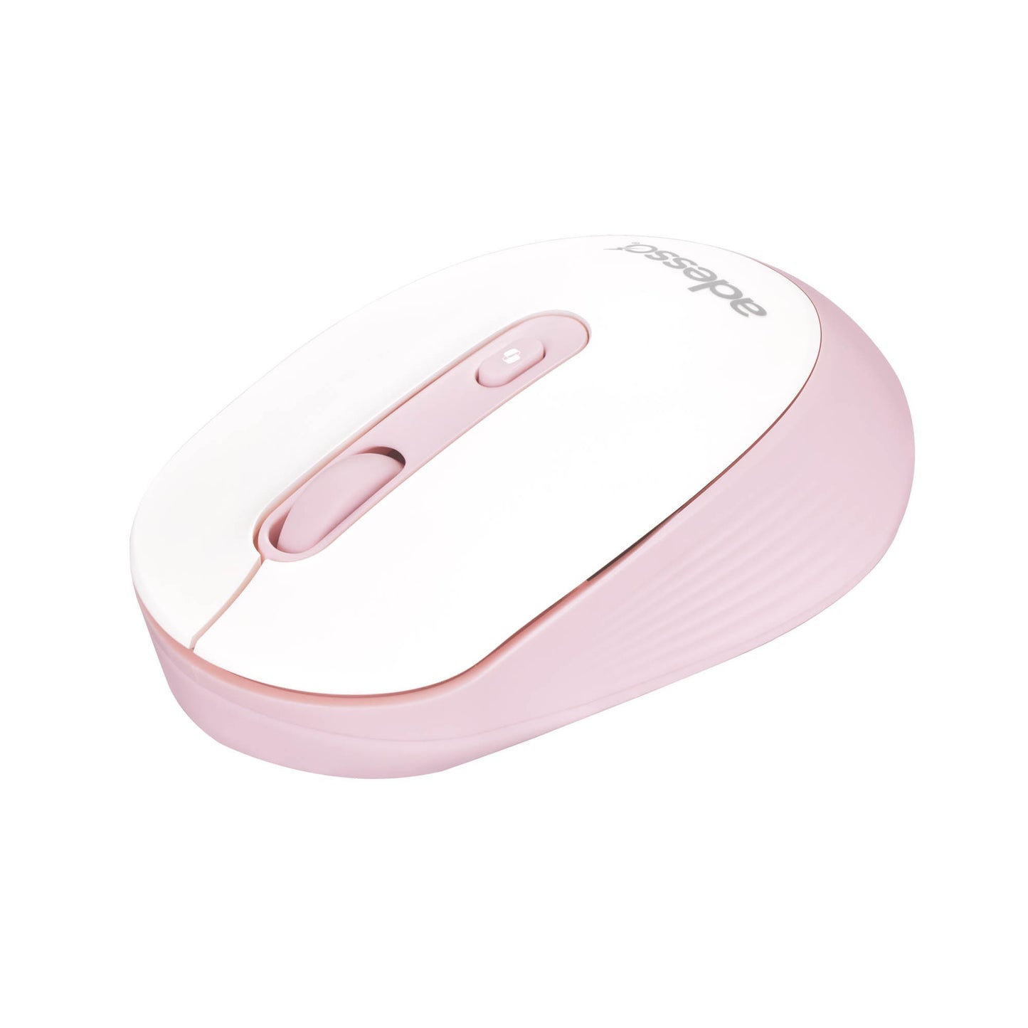 Adesso Wireless Mouse with AI CoPilot Shortcut Button - Pink - 15-14262