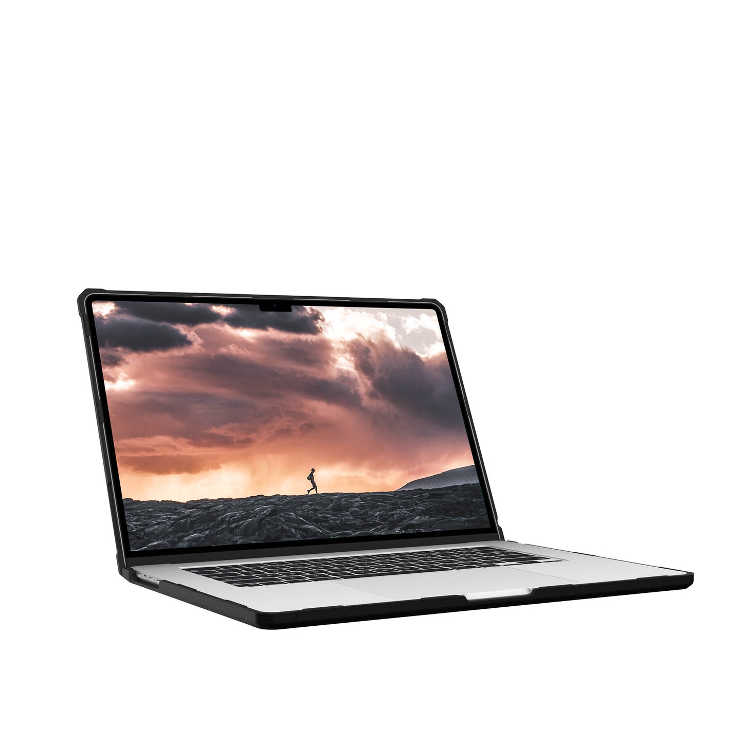 MacBook Air 15-in. (M2/M3/M4) UAG Plyo Case - Ice/Black - 15-14287