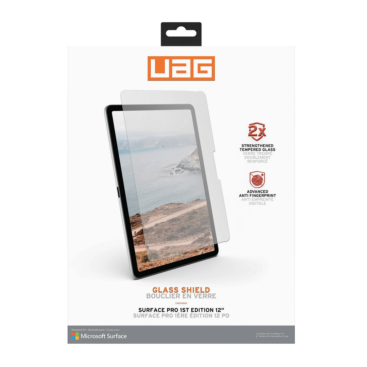 Microsoft Surface Pro 1st Edition 12inch Glass Shield Screen Protector - 15-14325