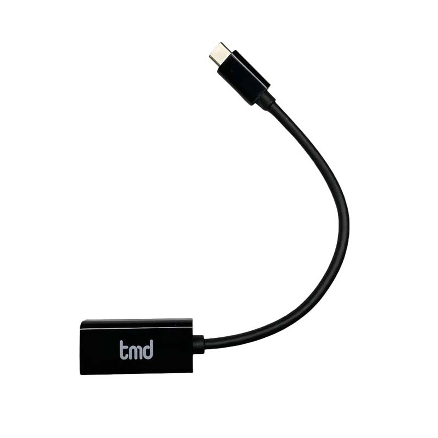 tmd 15cm USB-C to Mini DP 4K/60Hz Adapter - Black - 15-14368