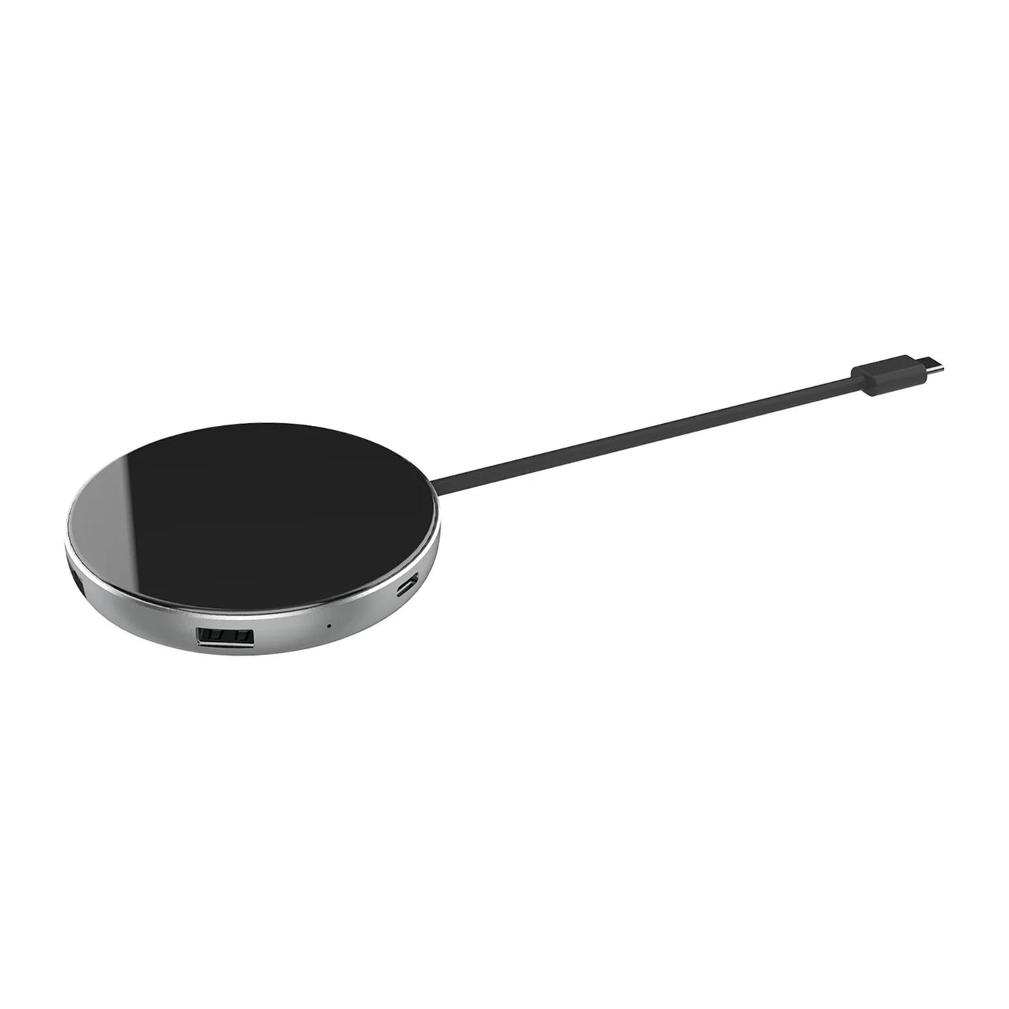 JCPal Elex USB-C Hub with Wireless Charger - Black - 15-14370