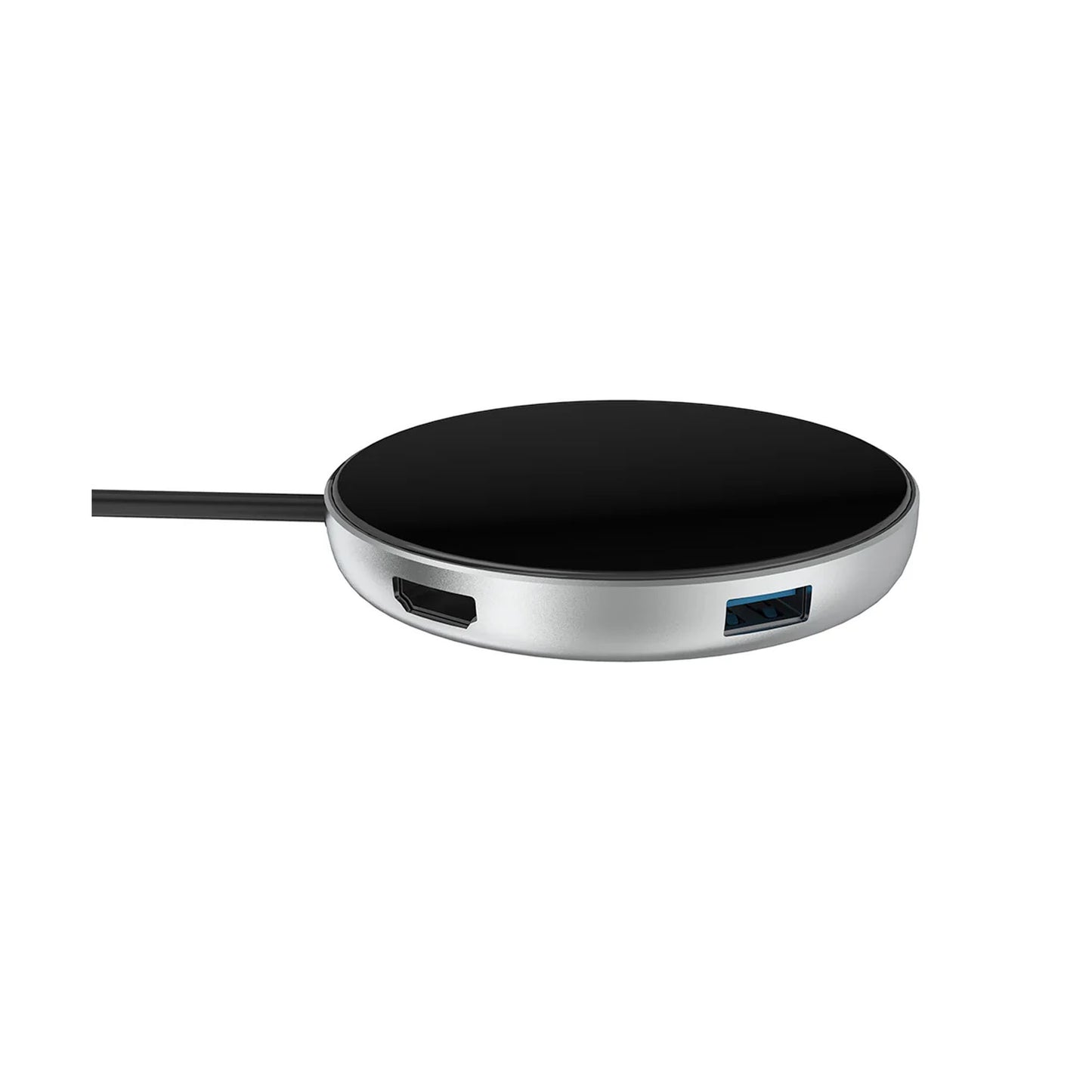 JCPal Elex USB-C Hub with Wireless Charger - Black - 15-14370