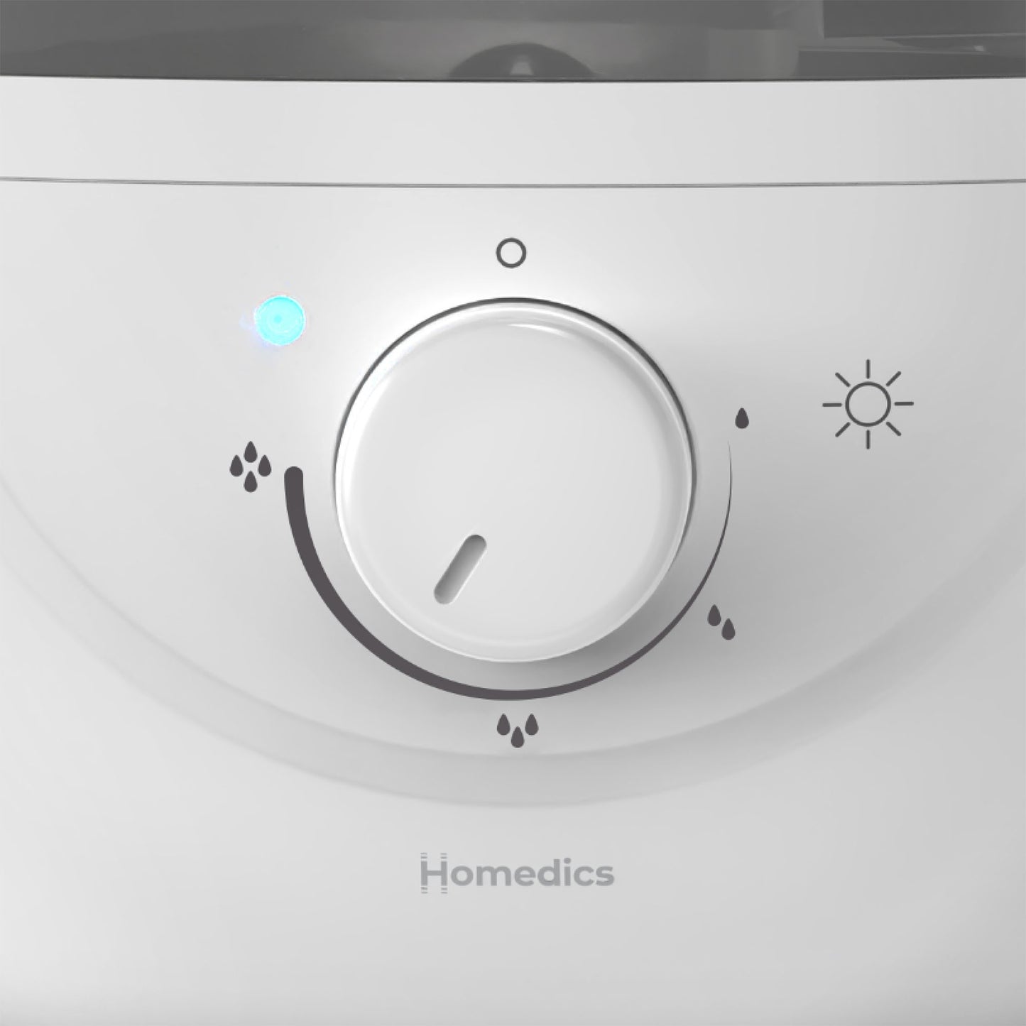 HoMedics Top Fill Cool Mist Ultrasonic Humidifier - 15-14385