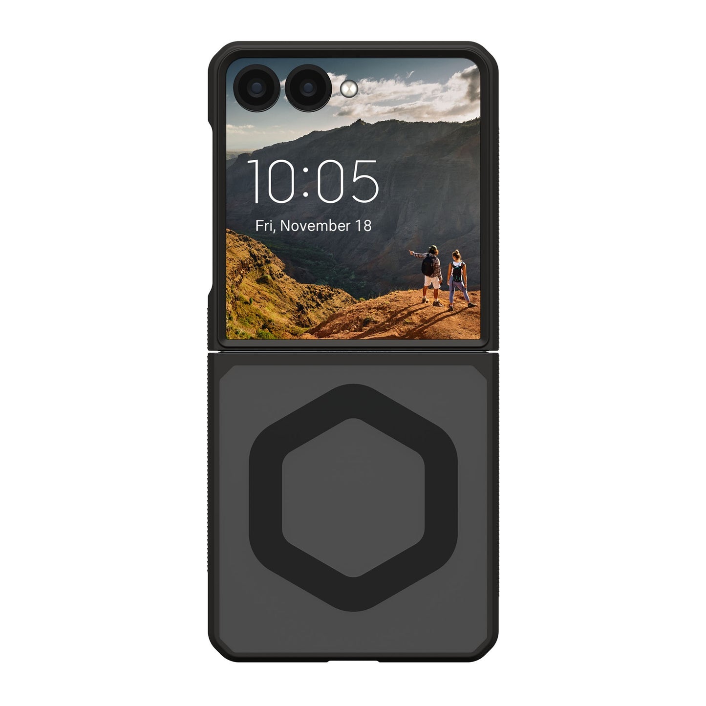 Samsung Galaxy Z Flip7 UAG Mouve w/Magnets Case - Ash - 15-14396