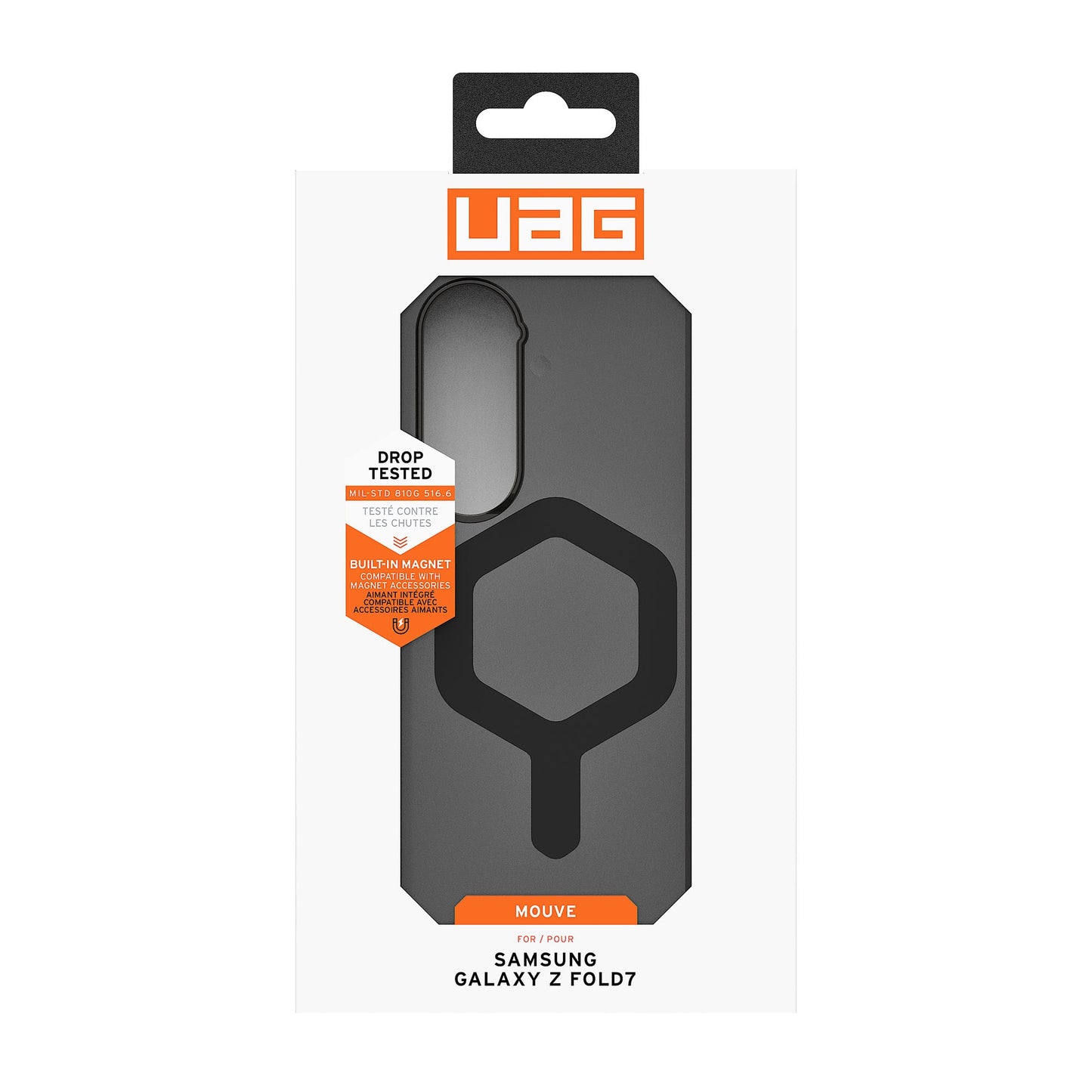 Samsung Galaxy Z Fold7 UAG Mouve w/Magnets Case - Ash - 15-14397